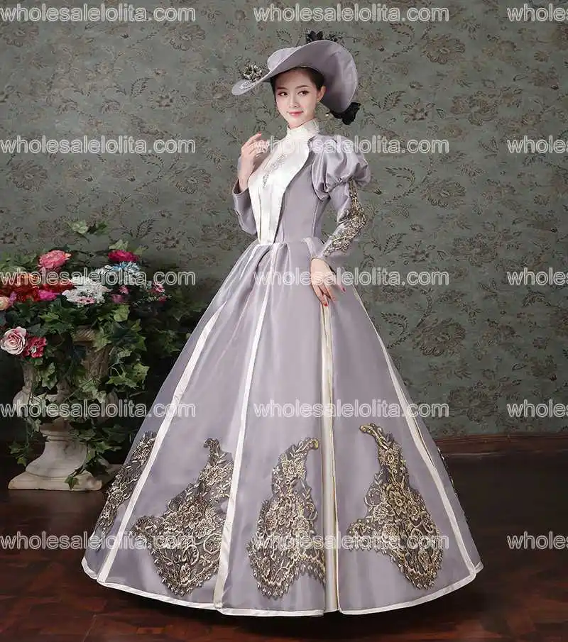 Новое поступление бальное платье Рококо барокко Марии Антуанетты 18th века