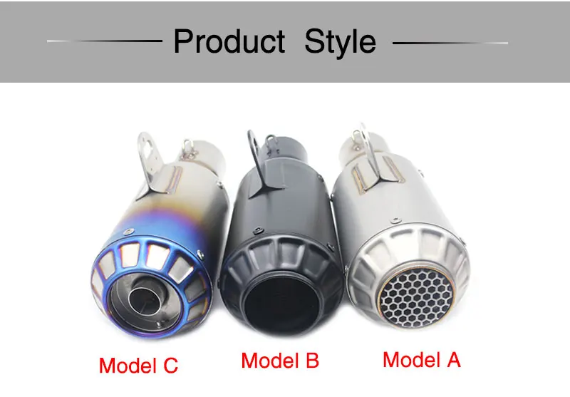 ZS для мотокросса, для езды на мотоцикле, Yoshimura GP-Force Байк выхлопная труба глушителя Moto Escape изменение для Akrapovic MSX125 KTM