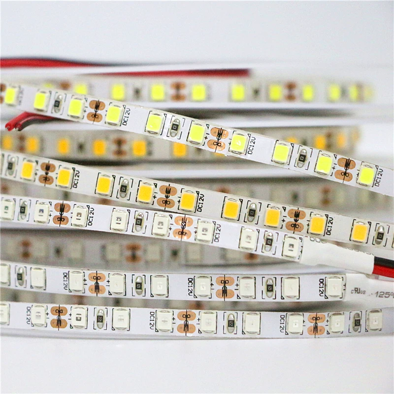 

5mm Narrow Width DC12V LED Tape 2835SMD 120led/m 5Meters Flexible strip Light White,Warm white,Blue,Green,Red IP20 No waterproof