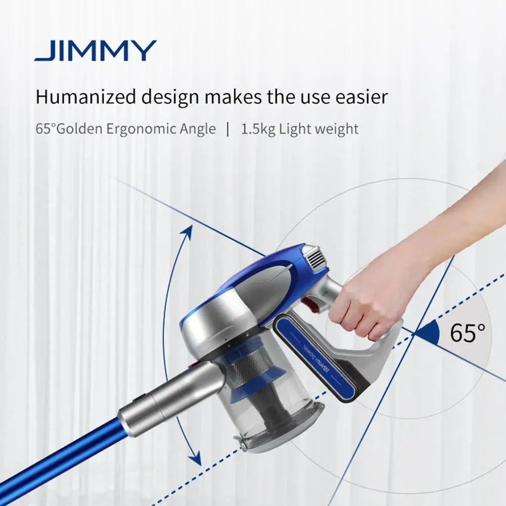 Xiaomi JIMMY JV83 450W вертикальный беспроводной пылесос ручной 135AW 20Kpa всасывающее