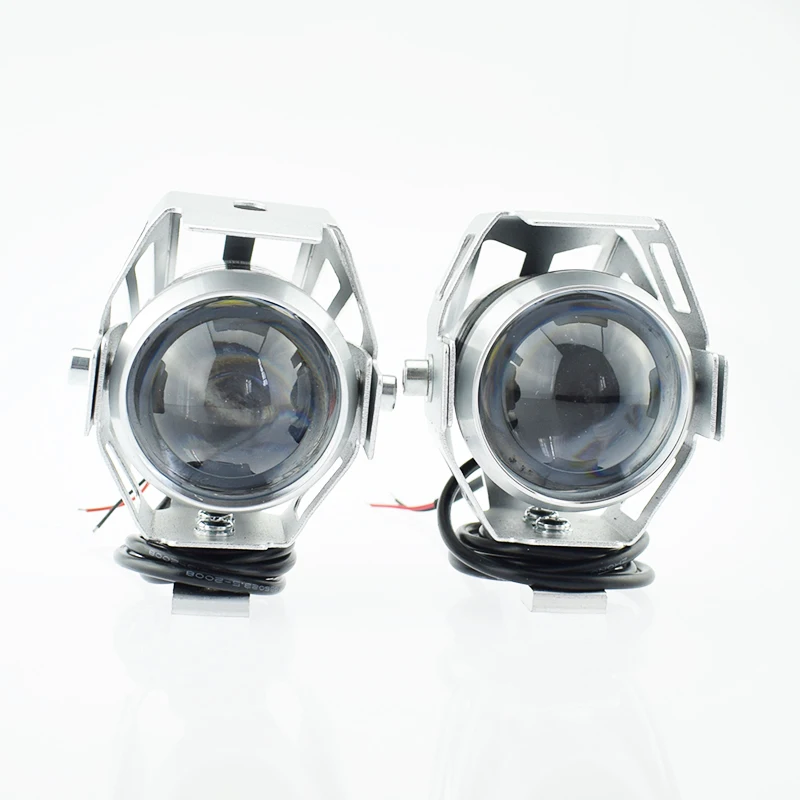 Huiermeimi LED Moto rcycle головной светильник 12 в 125 Вт 3000LM rbike противотуманный лампа Ангел
