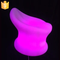 new 2016 portable glowing baby chair waterproof led stools rgbw 16 color changing children stool chiars free shipping 2pcslot