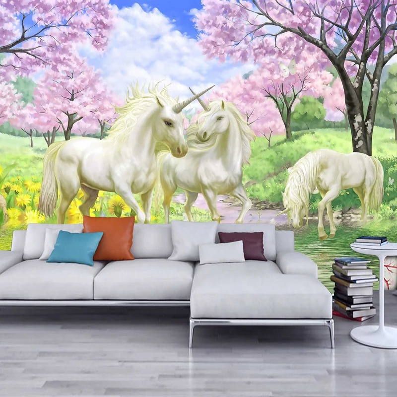 3D обои для детской комнаты 3d спальни|custom mural wallpaper|tv background3d |