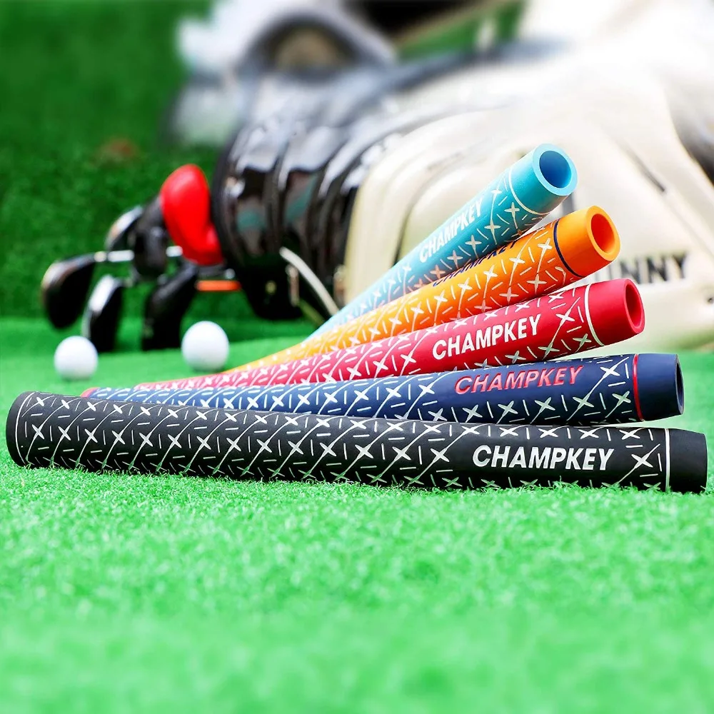 Новые 8 шт./компл. Champkey x-крепление на шесть Цвета резиновой рукоятки для клюшек среднего размера супер стабильность Гольф рукоятка клюшки для гольфа