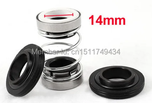 Уплотнение вала механического насоса с одной пружиной диаметр 14 мм 2 шт.|diameter| |