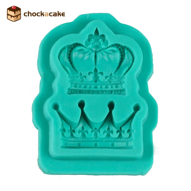 Короны принцессы королевы 3D Силиконовая форма помадка торт кекс украшения