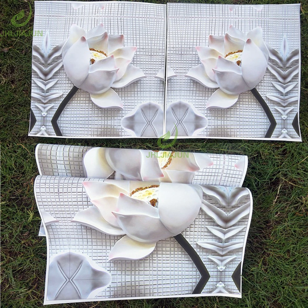 Современные белые картины lotus definition для домашнего декора напечатанные на холсте