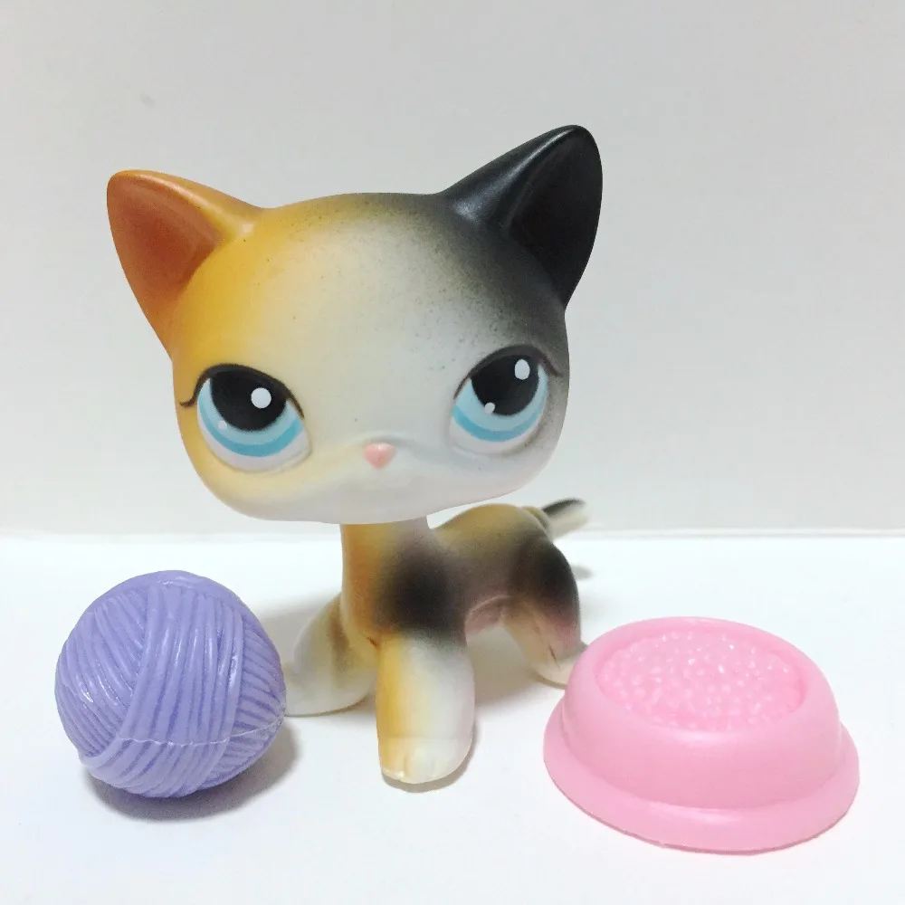 Pet Shop цветные фигурки животных детские игрушки для девочек короткие волосы кошки