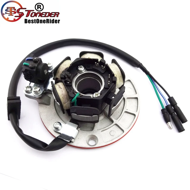 STONEDER двигатель МАГНЕТО СТАТОР без света для китайского YX 140cc 150cc 160cc велосипед