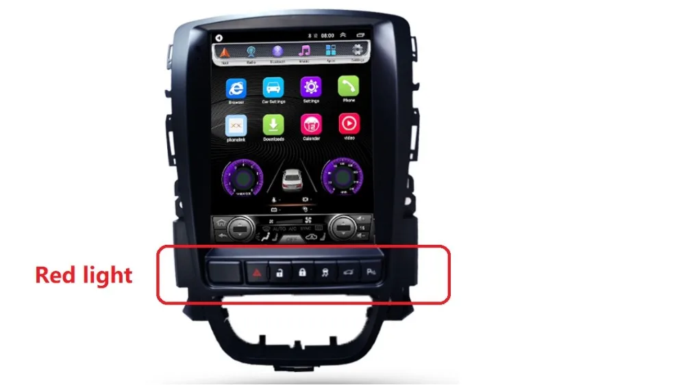 Автомобильный мультимедийный gps Радио android 9 для Opel Astra J Vauxhall Buick Verano 2009- вертикальный экран