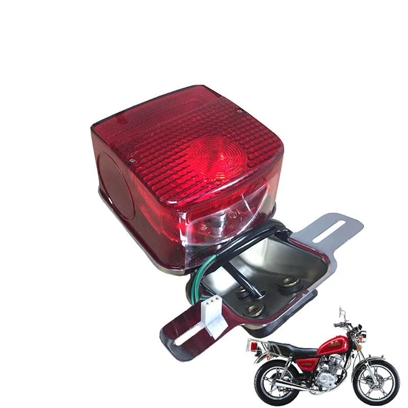 Бесплатная доставка запчастей для мотоциклов Suzuki задний фонарь GN125 125 куб. См GN125H