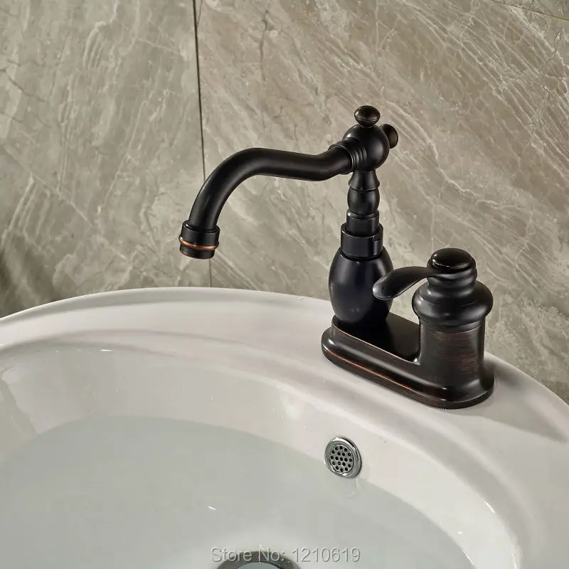 Uythner новый европейский стиль смеситель для раковины масло потертая бронза кран