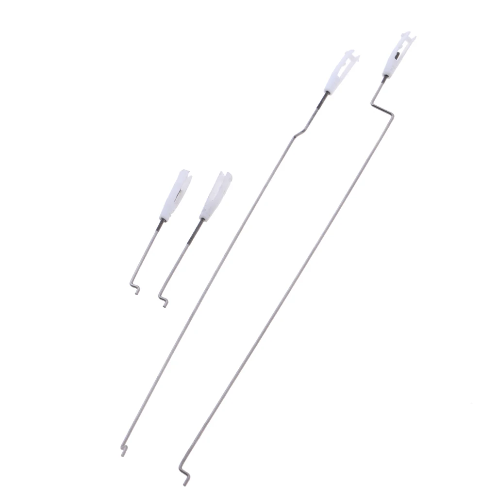 MagiDeal 4 шт. металлический Z-образный стальной Тяговый стержень для Wltoys XK A430 RC