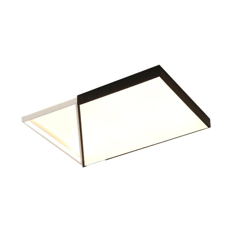 Rectangular living room lamp led ceiling 2019 new simple modern atmosphere study bedroom ultra-thin lamps | Лампы и освещение
