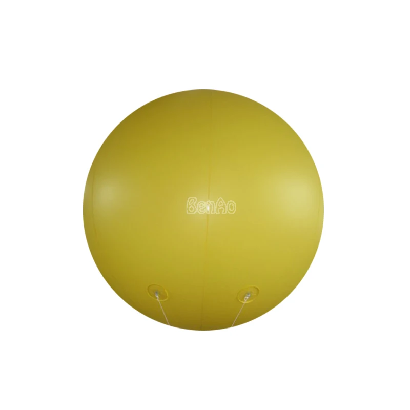 Light Yellow AO058 BenAo Горячая гашеный оранжевый надувные воздушные шары с гелием/поднимать воздушный шар для украшения, DHL бесплатно Экспресс из Китая - Цвет: Light Yellow