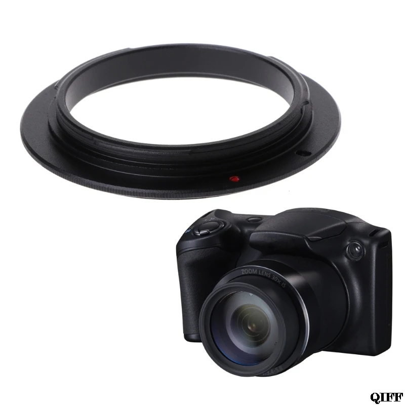 Drop Ship&ampWholesale 58mm Macro Lens Reverse Adapter Ring For Canon EOS EF EF-S 1000D 60D 5D Camera APR29 | Электроника