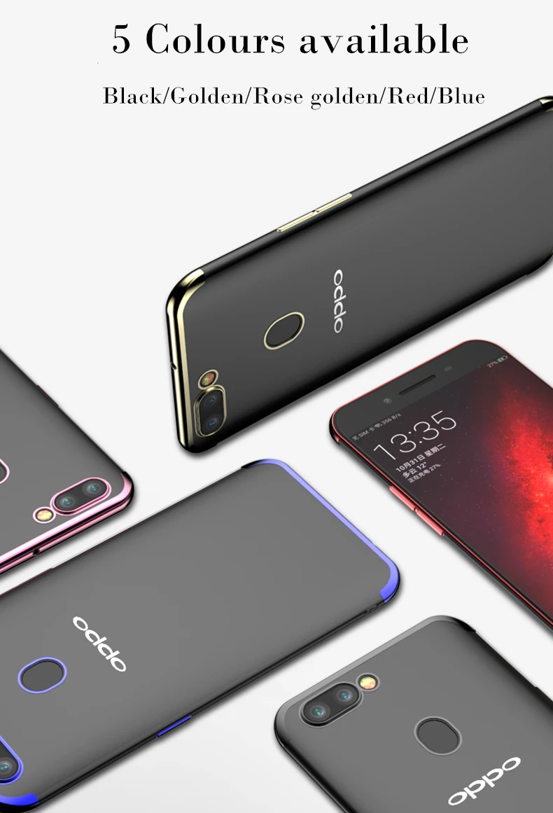 Fitted Phone Case for Oppo R9 R9s Plus R17 Pro Luxury Soft TPU Back Cover Fundas Shockproof R11 R11s Coque |