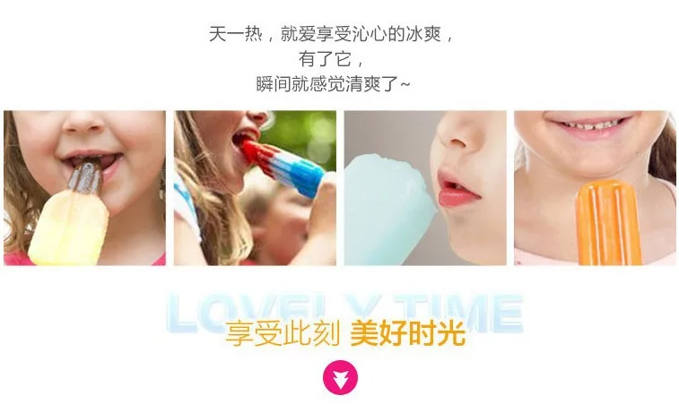 Креативный кролик Снеговик мороженицы милый Popsicle Кассетный ящик для льда DIY Форма случайного цвета корабль кухонные инструменты