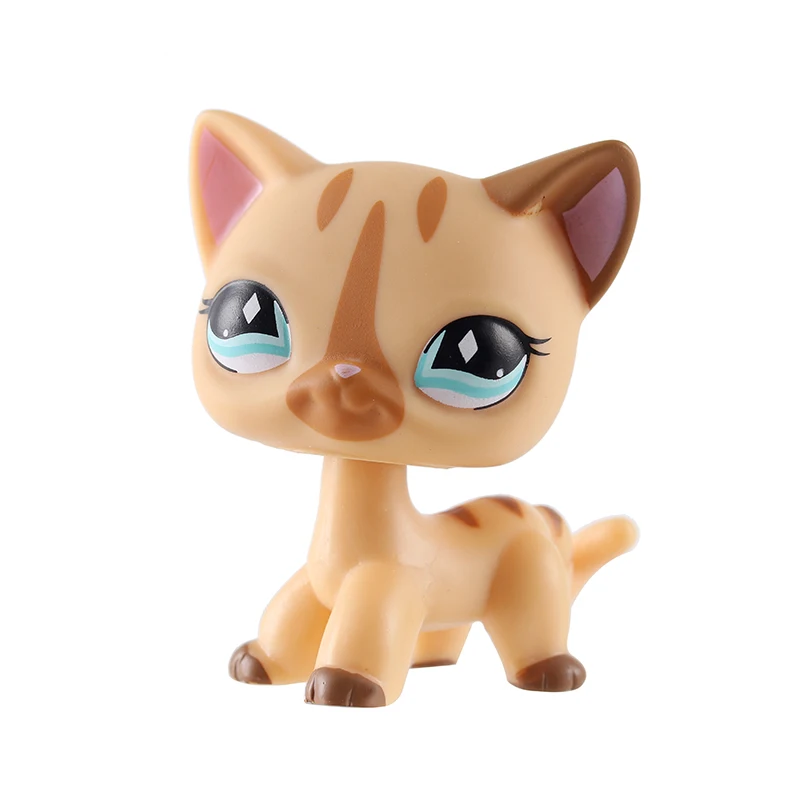 Коллекция милых персонажей серии pet shop коллекция экшн 5 6 см розовые и белые кошки