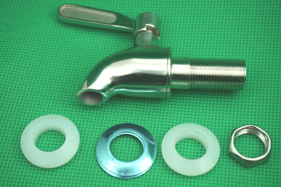 Бесплатная доставка хромированный пивоваренный стержень из нержавеющей стали 304