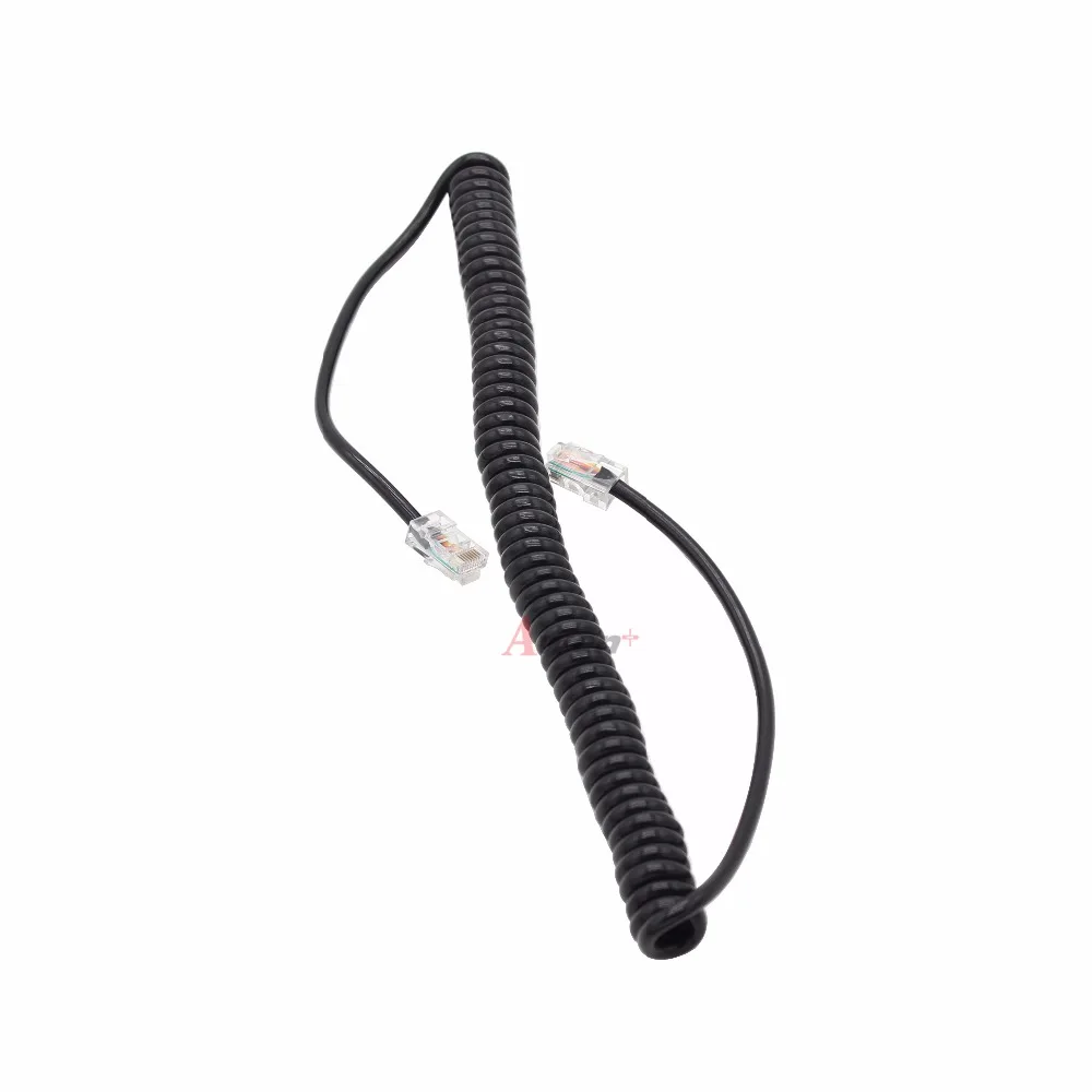 5PCS OPC-1153 Mic Cable Cord for Icom Car Radio Speaker Microphone HM-98 HM-133 HM-133V HM-133S IC-207H IC-2720H IC-E880 etc | Мобильные