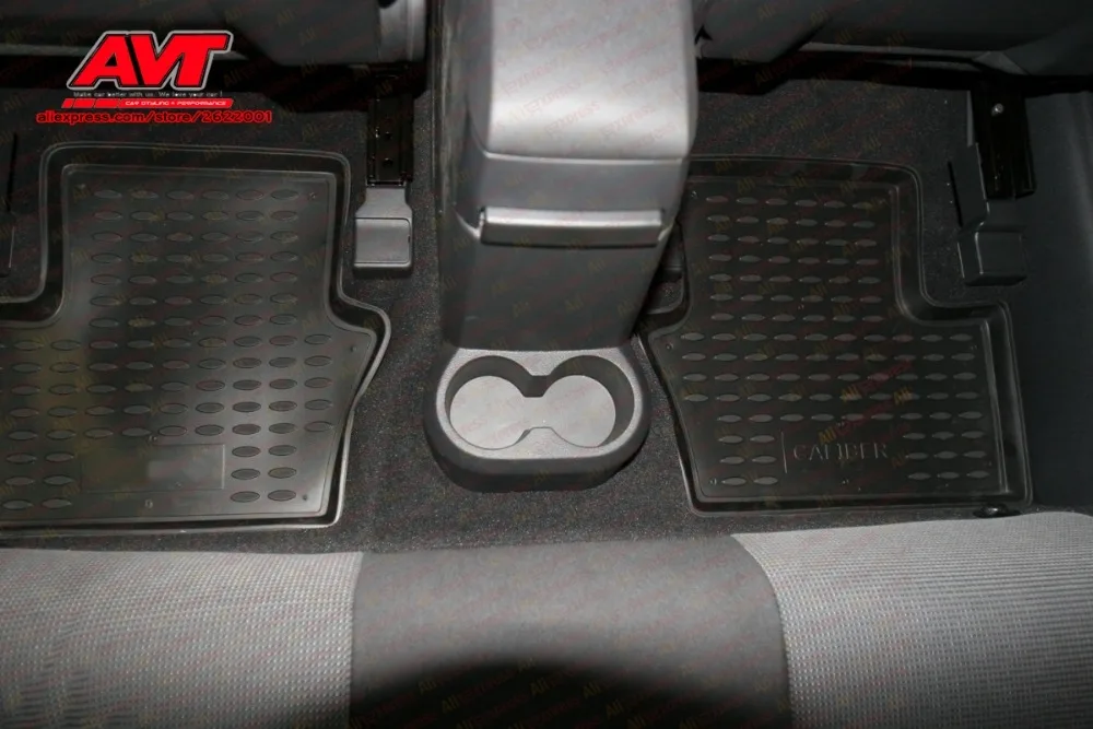 Коврики для Dodge Caliber 2006-4 шт. резиновые коврики Нескользящие аксессуары салона
