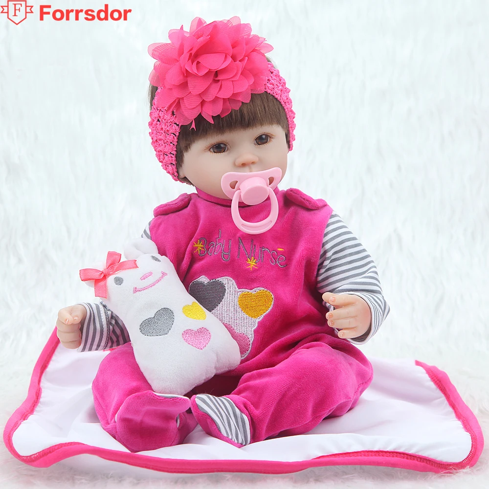 

Forrsdor, красивый силикон 42 см, с ресивером, новый подарок на день рождения
