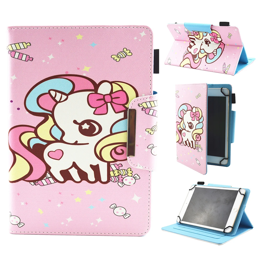 Универсальный чехол для телефона 7 &quotчехол планшета Чехол книжка защитный Стенд