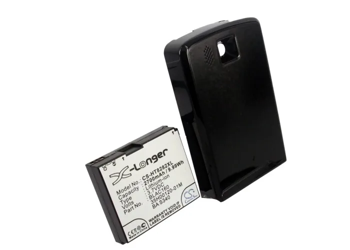 Аккумулятор Cameron Sino 2700 мАч балкон 160 для HTC/DOPOD Blackstone 100 T8282 Touch HD Pro T Mobile HD|cameron sino|2700mah