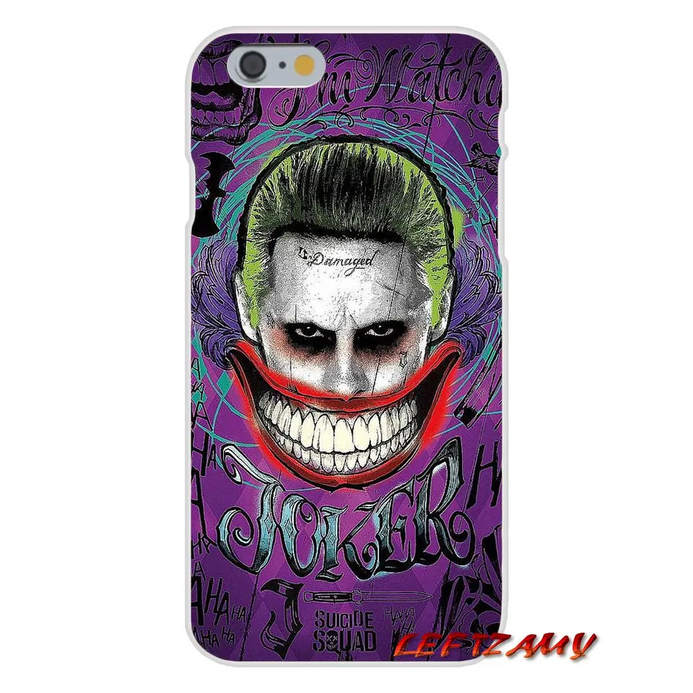 For Sony Xperia Z Z1 Z2 Z3 Z4 Z5 compact M2 M4 M5 E3 T3 XA Aqua Joker Suicide Squad DC Comics Accessories Phone Shell Covers | Мобильные