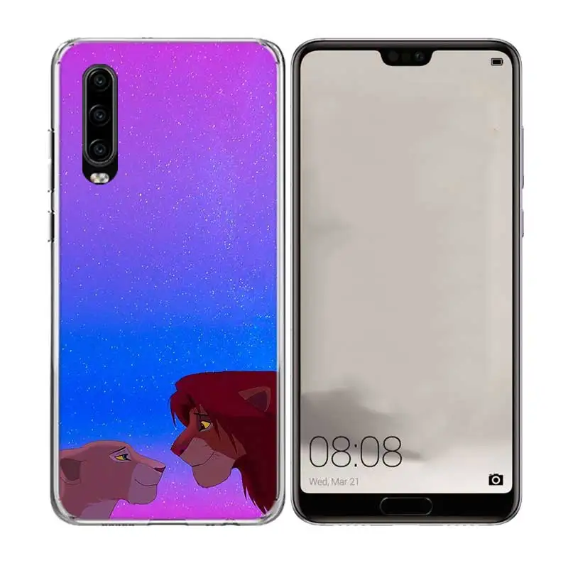 Силиконовый чехол Simba the Lion King для Huawei P30 P20 Mate 30 20 10 Pro P10 lite P Smart + Plus Z 2019 |