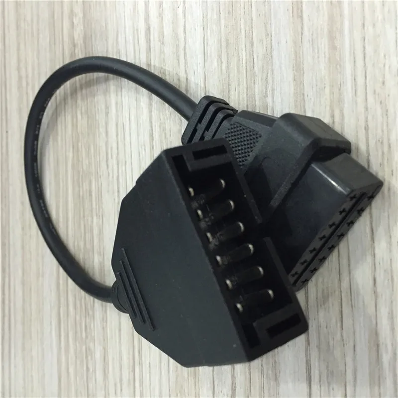 OBD OBD1 Для Daewoo 12 Pin папа к OBD2 OBDII DLC 16Pin Женский адаптер автомобильного