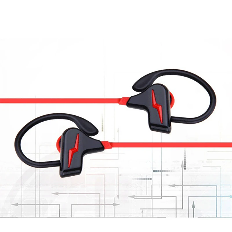 2018 Модные Bluetooth CSR наушники для бега в ухо стерео бас Спортивные Беспроводные с