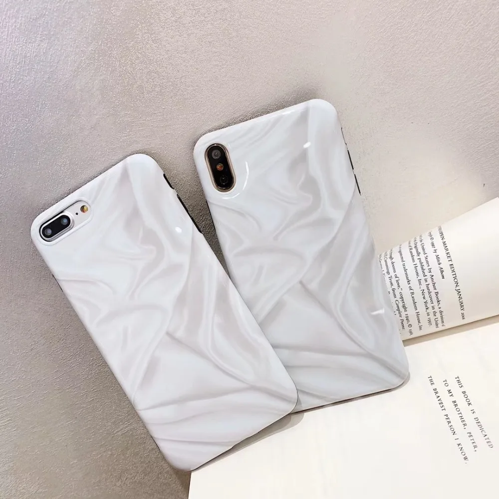 Роскошный Мраморный чехол для телефона для iphone 11 Pro Max XS Max X XR 7 8 Plus 8 Plus 7Plus 6 S 6 S чехол силиконовый чехол