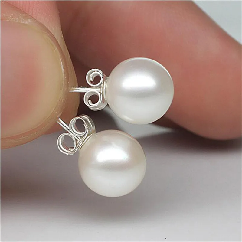 2017 г. Классические круглые серьги гвоздики с австрийским элементом новый дизайн