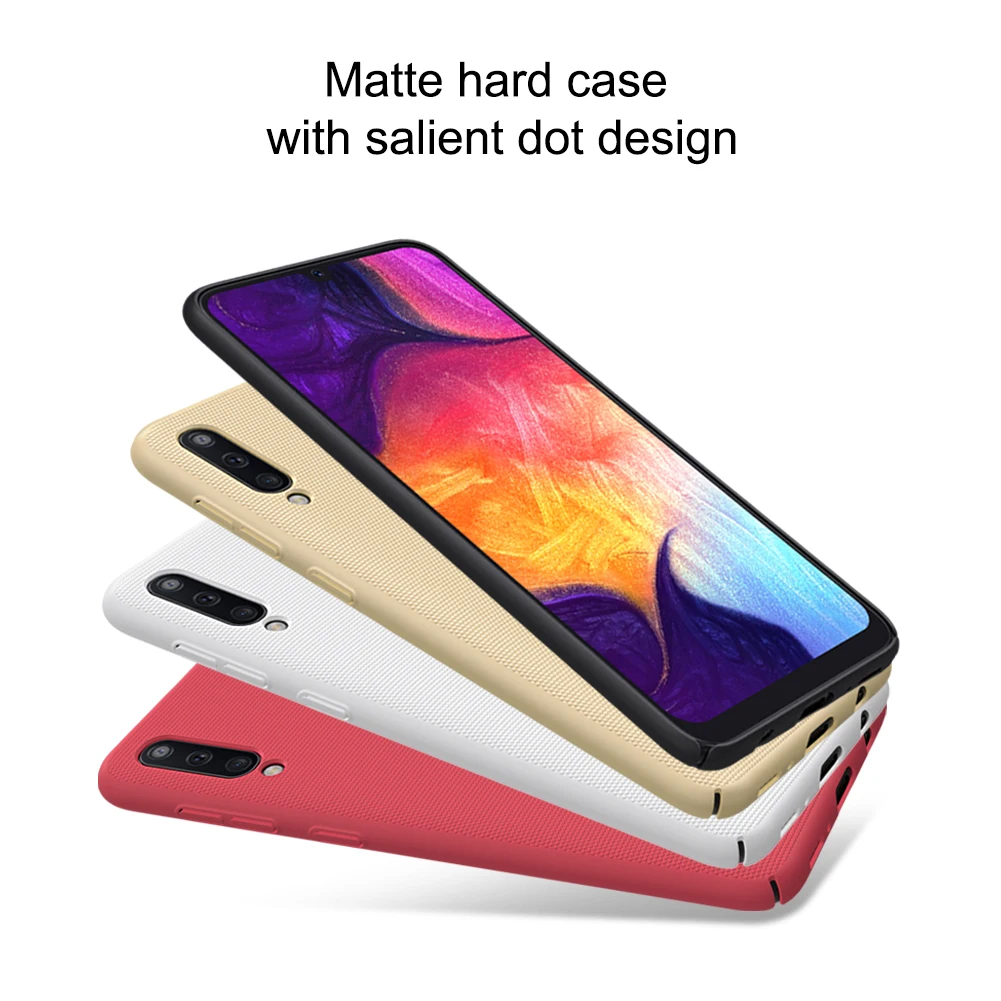 Матовый чехол Nillkin для Samsung Galaxy A50 суперматовый защитный мобильного телефона