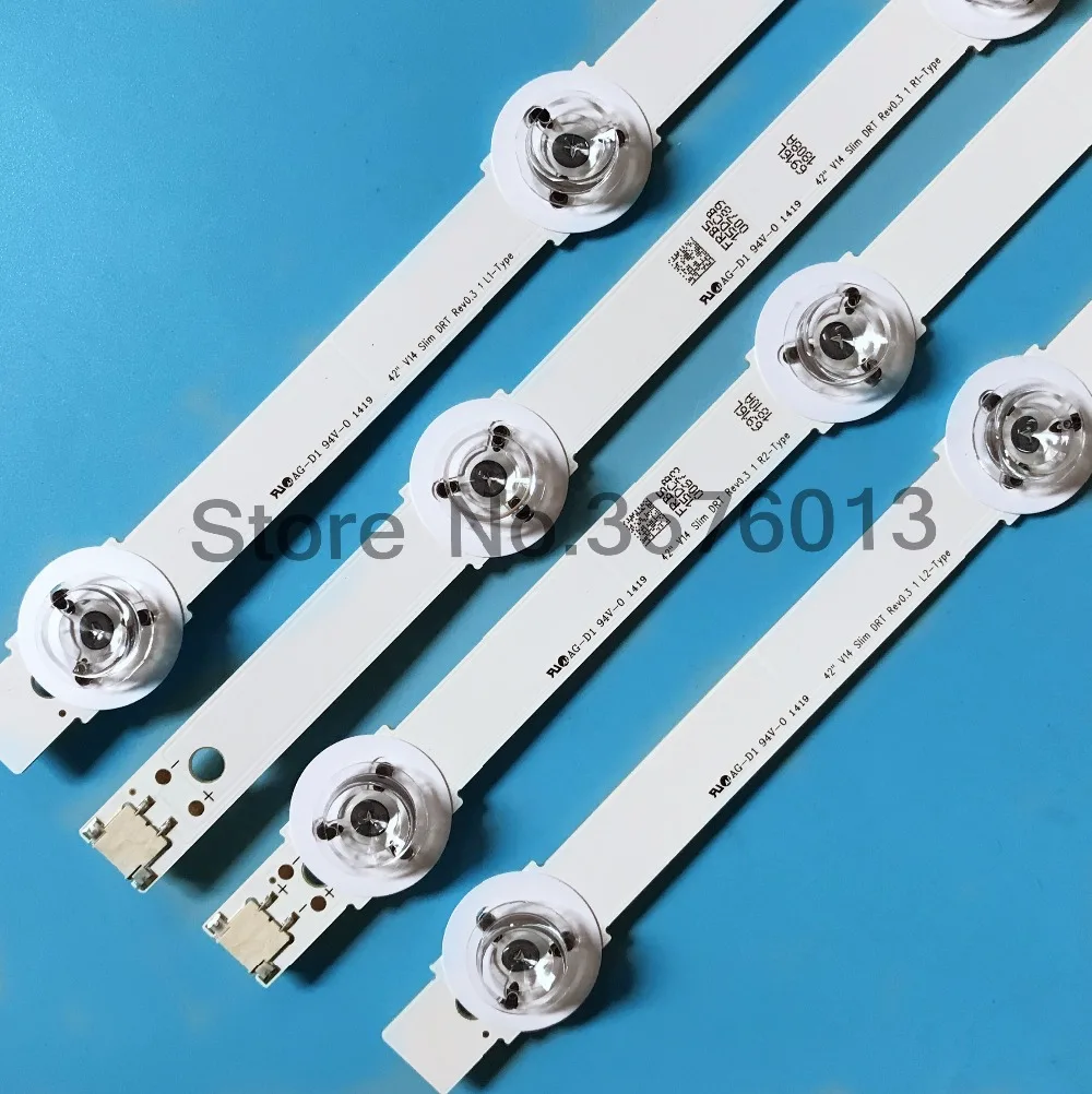 (Новый комплект) 10 шт. Светодиодная лента для PANASONIC TX 42AS750E 6916L 1807A 1808A 1809A 1810A 42 &quotV14
