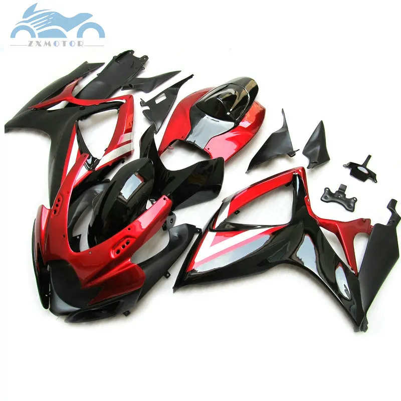 Комплекты обтекателей под заказ для Suzuki GSXR 600 K6 GSXR600 750 2006 2007 мотоциклетный