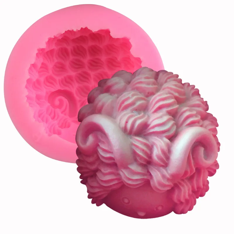 3D формы для помадки в форме овцы силиконовые конфет шоколада мыла торта