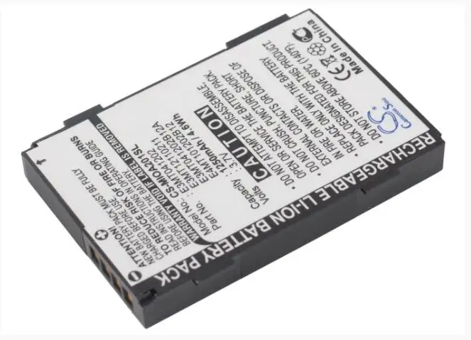 Аккумулятор Cameron Sino 1250 мАч для MEDION MD95762 MD96700 MD96710 MDPNA 15000 MITAC Mio 180 A200 A201 A220 P128 P300 P340 |