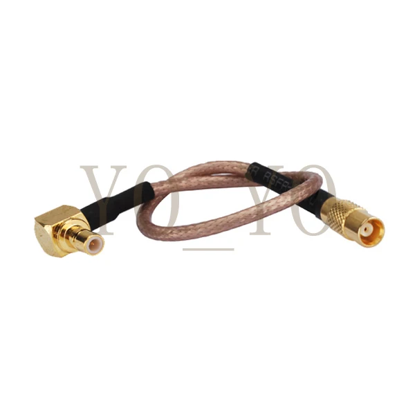 15 см MCX female прямой к SMB male угол для RG316 отрезок коаксиального кабеля RF адаптер # Rocheuk