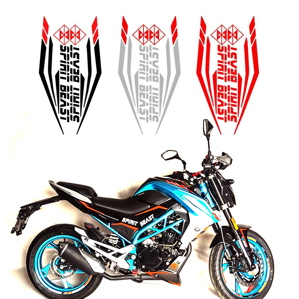 Отражающая наклейка для мотоцикла SPIRIT BEAST универсальная Водонепроницаемая на