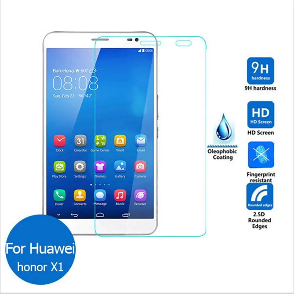 

9H взрывозащищенное Закаленное стекло для HuaWei Honor Mediapad X1/X2 7 дюймов Защитная пленка для экрана планшета