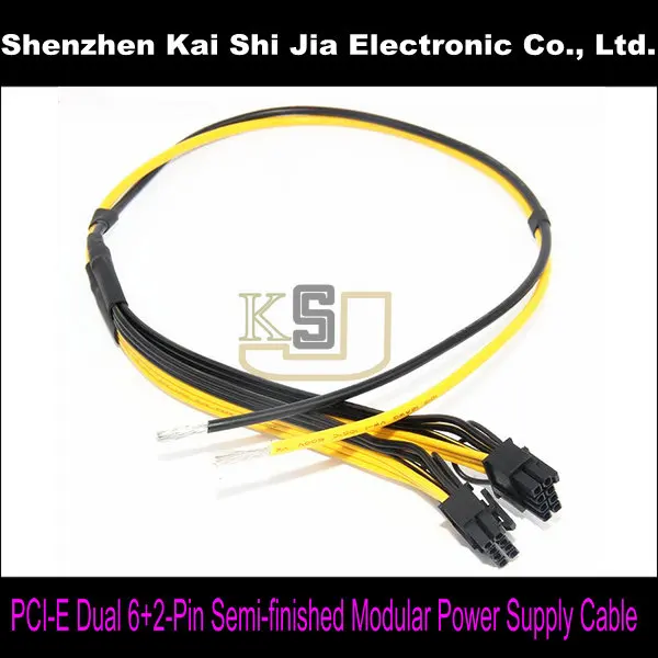 Высококачественная двойная видеокарта PCIe PCI E графическая 8(6 + 2) ШТЫРЬКОВАЯ