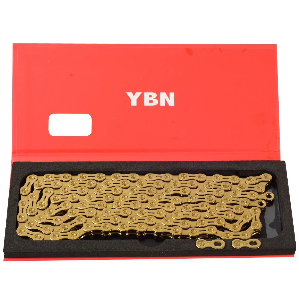 YBN Ультралегкая 10 11 цепь для скоростного велосипеда внешняя полая горная