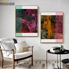 Абстрактное художественное полотно, модный постер, красочная Настенная картина, печать, скандинавский декор, картина для гостиной, скандинавский Декор для дома
