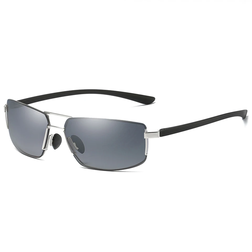 silver grey ELITERA бренд дизайн оправы поляризованные солнцезащитные очки Для мужчин Для женщин на открытом воздухе Рыбалка очки солнцезащитные очки - Цвет линз: silver grey