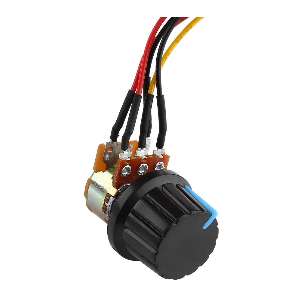 DC 10V-50V ШИМ контроллер скорости двигателя CW/CCW реверсивный переключатель 40A с