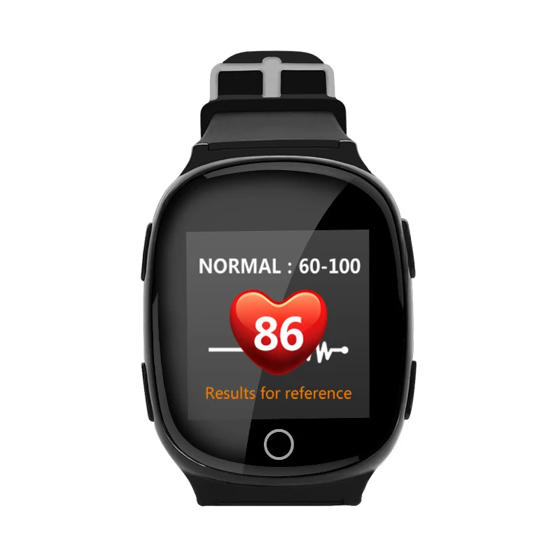 D100 Smart Watch GPS+LBS+WIFI Positioning Anti-lost Heart Rate Sports Tracker Fall Alarm SOS Wristwatch for Old People Elder | Электроника