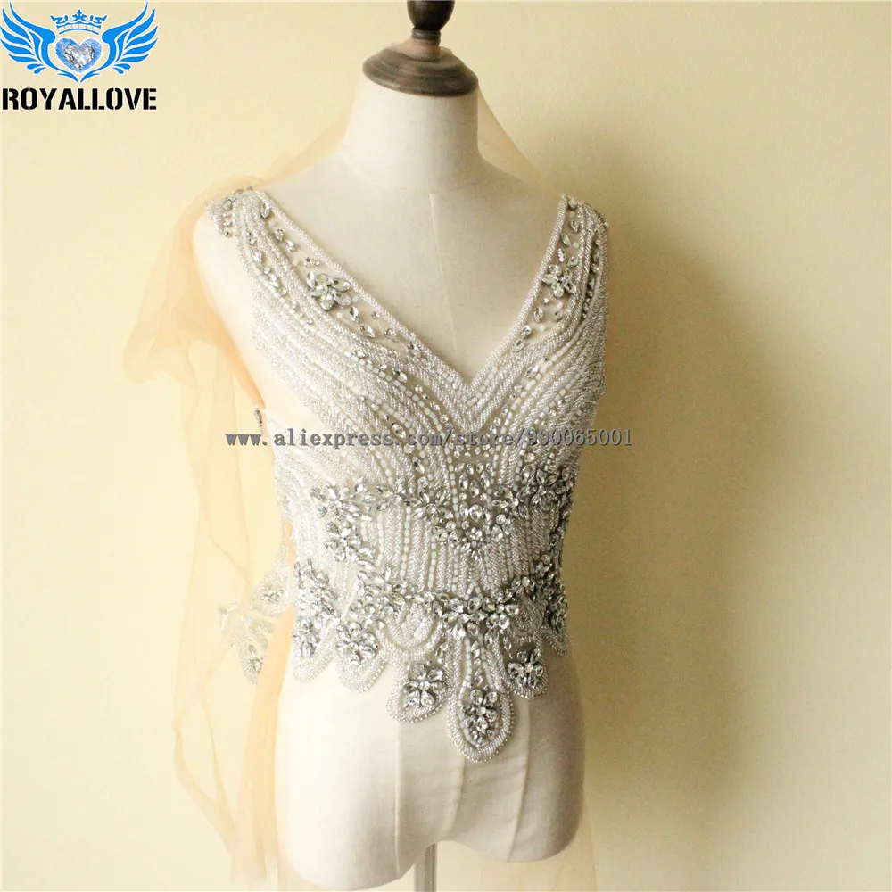 Один комплект уникальные тяжелые бусины пришивные стразы искусственные